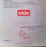 Chốt 690tr có ngay lô đất ngang 6x40 có 80 thổ cư
