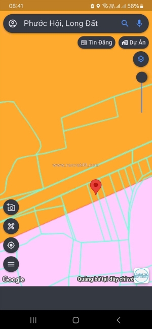 Chủ bán 2 nền liền kề mặt tiền long mỹ láng dài đối diên sân bay lộc an