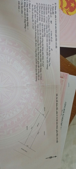 Chủ cần bán gấp trong tết 2 nền mặt tiền nhựa tim vàng phước long thọ