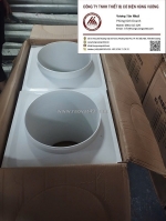 Chụp vuông ra tròn nhựa 107d-6-in