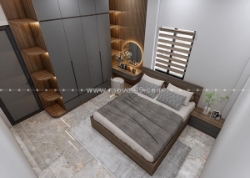 Combo phòng ngủ thiết kế tối giản màu sắc hài hòa