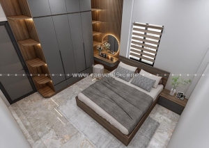 Combo phòng ngủ thiết kế tối giản màu sắc hài hòa