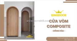 Cửa vòm composite tại đông hòa | đẹp, bền & giá tốt nhất