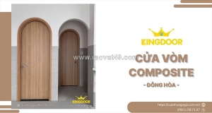 Cửa vòm composite tại đông hòa | đẹp, bền & giá tốt nhất