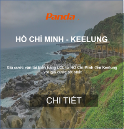Cước vận tải hàng lẻ (lcl) từ hồ chí minh đến keelung