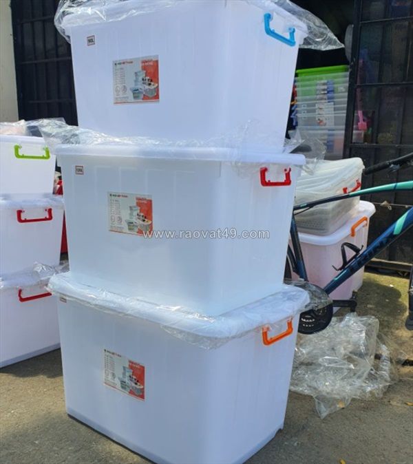 Đại lý bán thùng nhựa chữ nhật đựng đồ đa năng giá rẻ tại q12
