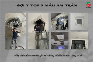 Đại lý phân phối điều hòa âm trần các thương hiệu lớn: daikin – panasonic – lg