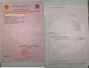 Đất chính chủ - giá tốt địa chỉ xã tân hạnh, huyện long hồ, tỉnh vĩnh long