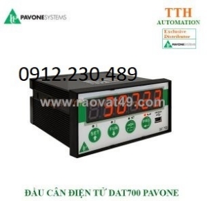 Đầu cân điện tử dat700 pavone bảo vệ ngược cực và cầu chì tự phục hồi