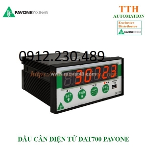 Đầu cân điện tử dat700 pavone mô tả ở dưới