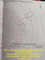 Đầu tư sinh lời - bán đất khu tái định cư minh tân, dầu tiếng, bình dương