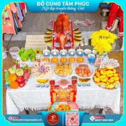 Dịch vụ đồ cúng tâm phúc - mâm cúng khai trương tại cần thơ