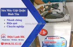 Dịch vụ sửa máy giặt quận bình tân - nhanh, rẻ, bảo hành dài hạn