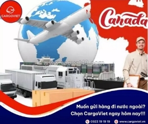 Đơn vị uy tín chuyên vận chuyển hàng đi canada uy tín, giá rẻ