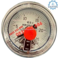 Đồng hồ áp suất 3 kim chân sau dantek giá tốt cho khách hàng tại cần thơ