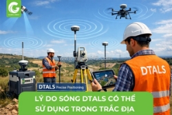 Dtals có thể sử dụng trong trắc địa