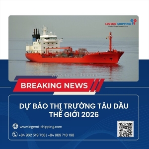 Dự báo thị trường tàu dầu thế giới 2026