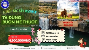 Du xuân 2026, tuyệt tác tây nguyên, tà đùng-buôn mê thuột 3n3d