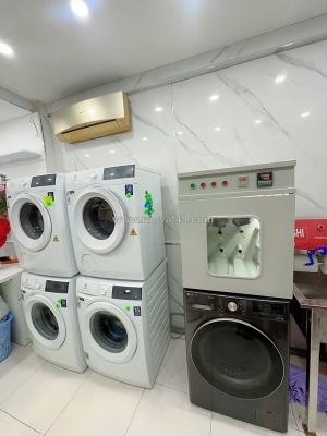 Em cần sang nhượng tiệm giặt đang hoạt động ổn định, full đồ, không cần đầu tư