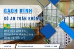 Gạch kính có an toàn không? những lưu ý khi thi công