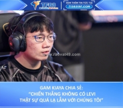 Gam kiaya: “chiến thắng không có levi thật sự lạ lẫm”
