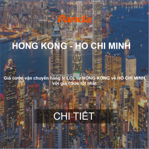 Giá cước vận chuyển hàng lẻ từ hongkong về việt nam