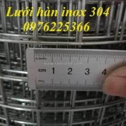 Giá lưới inox 304 ô vuông 25x25