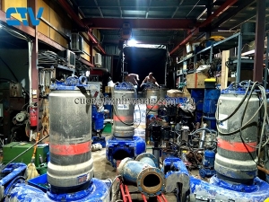 Giải pháp sửa chữa máy bơm nước thải chìm