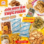 Gói hút ẩm clay – giải pháp giữ giòn cho đồ ăn vặt đóng gói