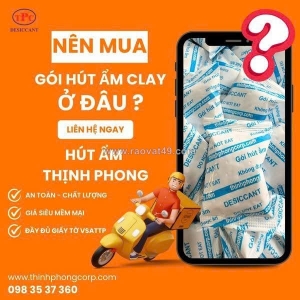 Gói hút ẩm nào giúp giữ giòn, chống yểu đồ ăn vặt hiệu quả? chính là clay opp!