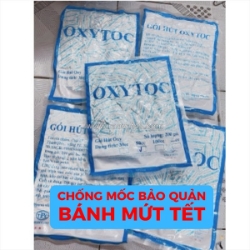 Gói hút oxy oxytoc chống mốc bánh mứt như thế nào trong bao bì kín?