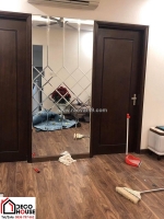 Gương ghép tường (gương ốp mảng): mẫu nào đẹp và không bị rối?