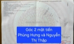 Hàng hiếm - bán đất lô góc 2 mt đường phùng hưng và nguyễn thị thập