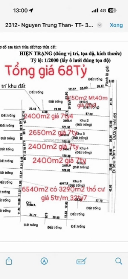 Hàng mới nóng hổi - siêu phẩm đất lốc 06 lô bình mỹ (trung an cũ), củ chi