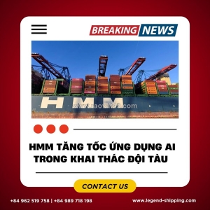 Hmm tăng tốc ứng dụng ai trong khai thác đội tàu