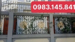 Hoa văn sắt tường rào đẹp, phù hợp nhiều phong cách