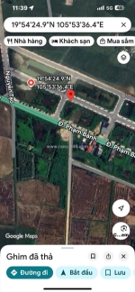 Hot hot - cần bán 2 lô đất mặt bằng đồng ngang tại thị trấn hậu lộc,  huyện hậu