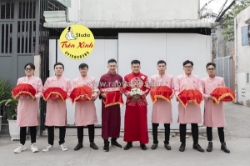 Hỷ phục bưng quả bigsize đồng bộ, đều và đẹp