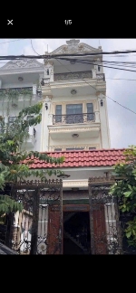 Kẹt tiền – hạ giá bán gấp trước tết  nhà 4 tấm – xe hơi vào nhà - hóc môn ,tphcm