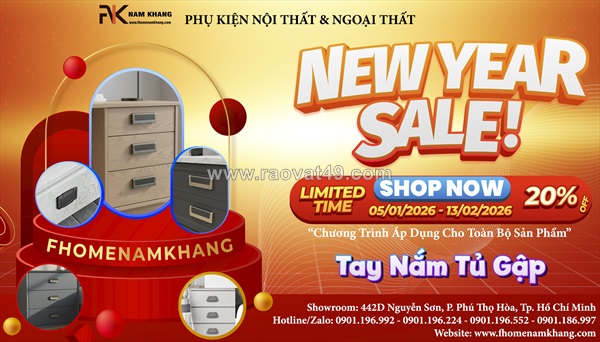 Khai xuân rạng rỡ - ưu đãi 20% tất cả sản phẩm