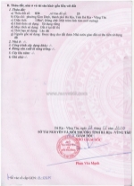 Khu đô thị đồng nhân - kim dinh - bà rịa muốn bán. diện tích 6x = 108 m2,