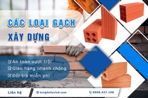 Kinh nghiệm lựa chọn gạch xây dựng phù hợp cho mọi công trình