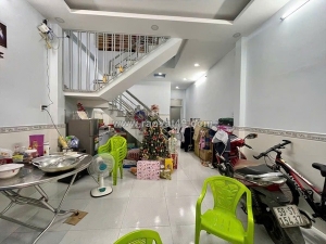 L1917 ⭐️⭐️ nhà mặt tiền đông hưng thuận 13 q12, shr, vuông, 2 tầng, 4.4x19m,