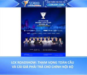 Lck roadshow: tham vọng toàn cầu và cái giá phải trả cho chính nội bộ
