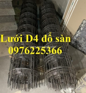 Lưới thép hàn phi 4 ô 100x100, 150x150, 200x200