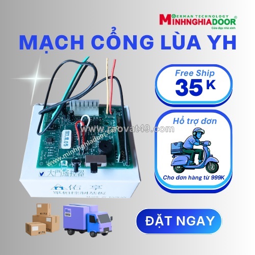 Mạch điều khiển motor cổng lùa yh đài loan