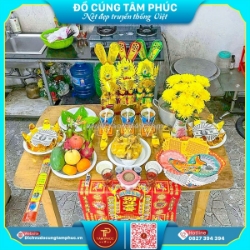 Mâm cúng ông táo chuẩn lễ trọn gói từ tâm phúc