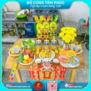 Mâm cúng ông táo chuẩn lễ trọn gói từ tâm phúc