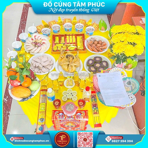 Mâm cúng tất niên - tri ân năm cũ, đón lộc năm mới