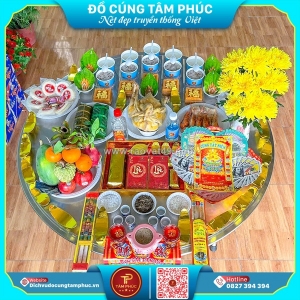 Mâm cúng tất niên trọn gói, đồ cúng tâm phúc cần thơ